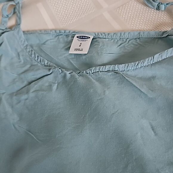Old Navy Women's Spaghetti Summer Top Size Small Sky Blue - Picture 13 of 16